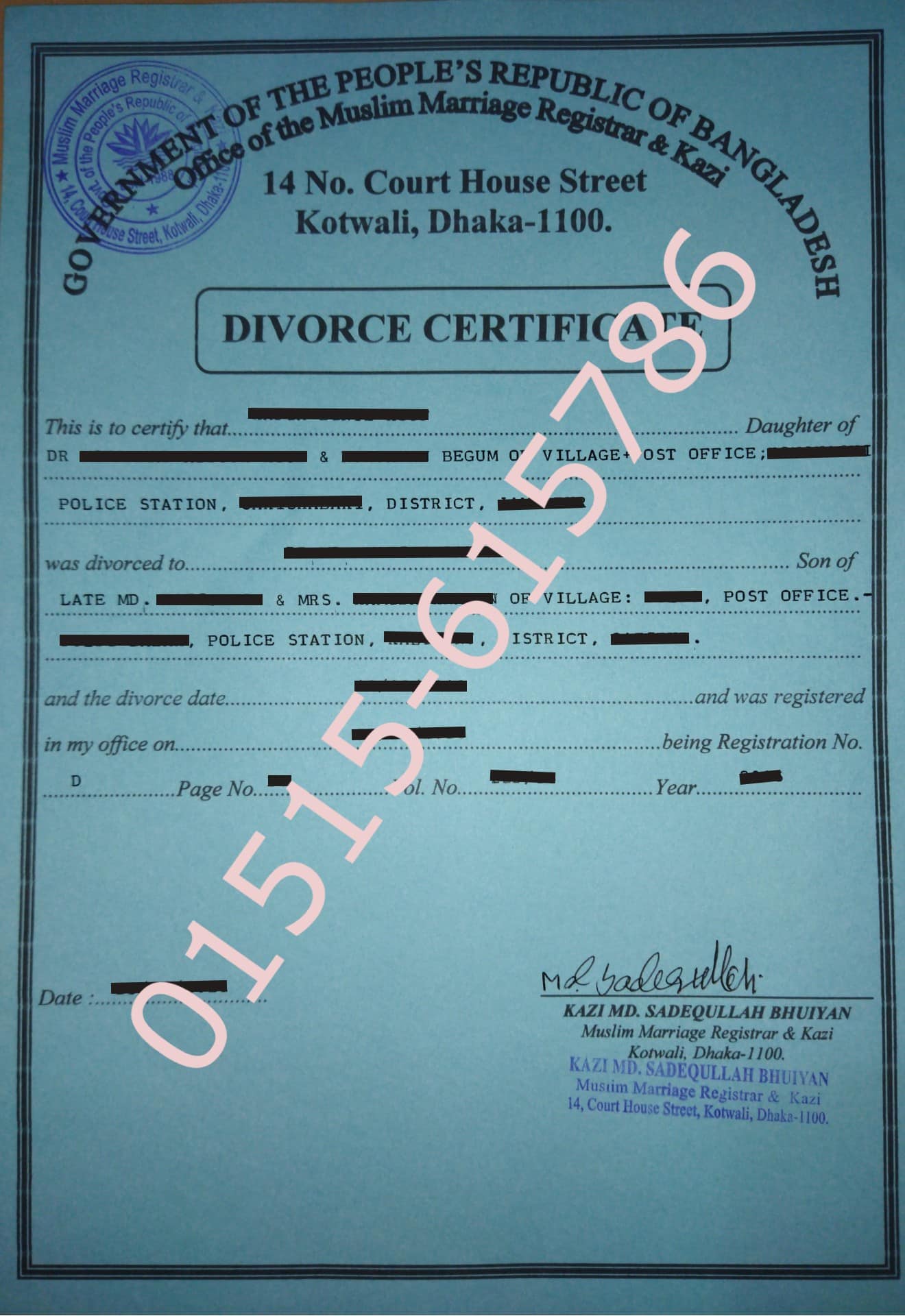 Divorce Lawyer In Dhaka Bangladesh