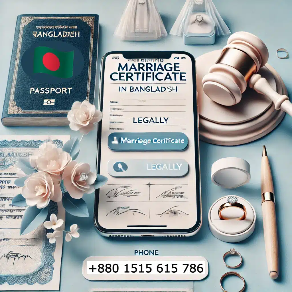 marriage certificate in Bangladesh